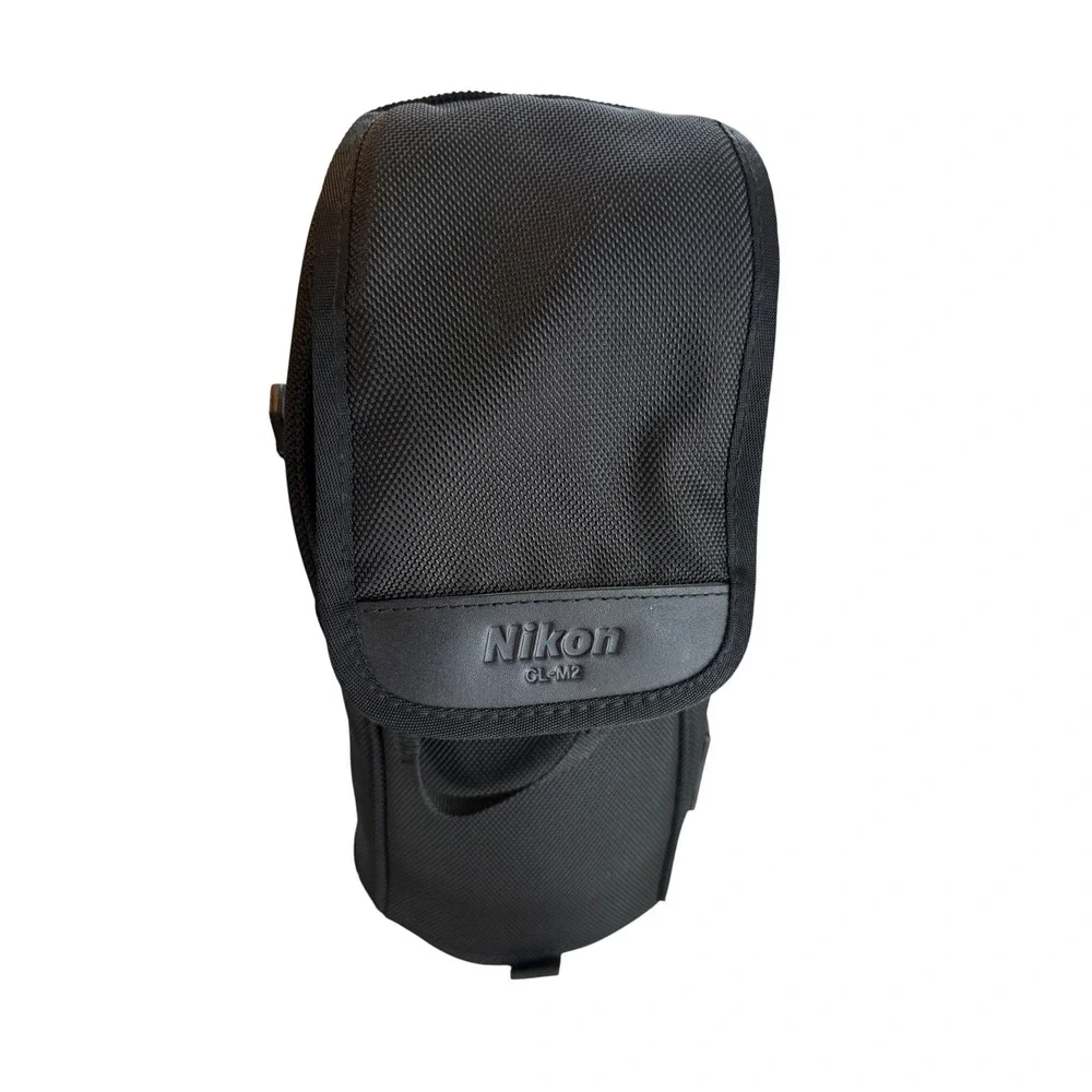Nikon CL-M2 Camera Lens Case Black Nylon Padded Pouch